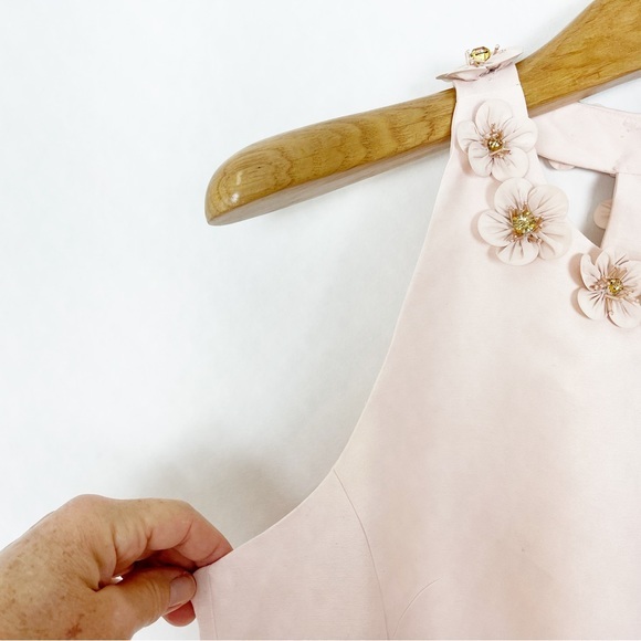 💫 Host Pick💫 NWT Kate Spade Rose Dew Poppy Embellished Mini Dress Size‎ 10 - Picture 11 of 15